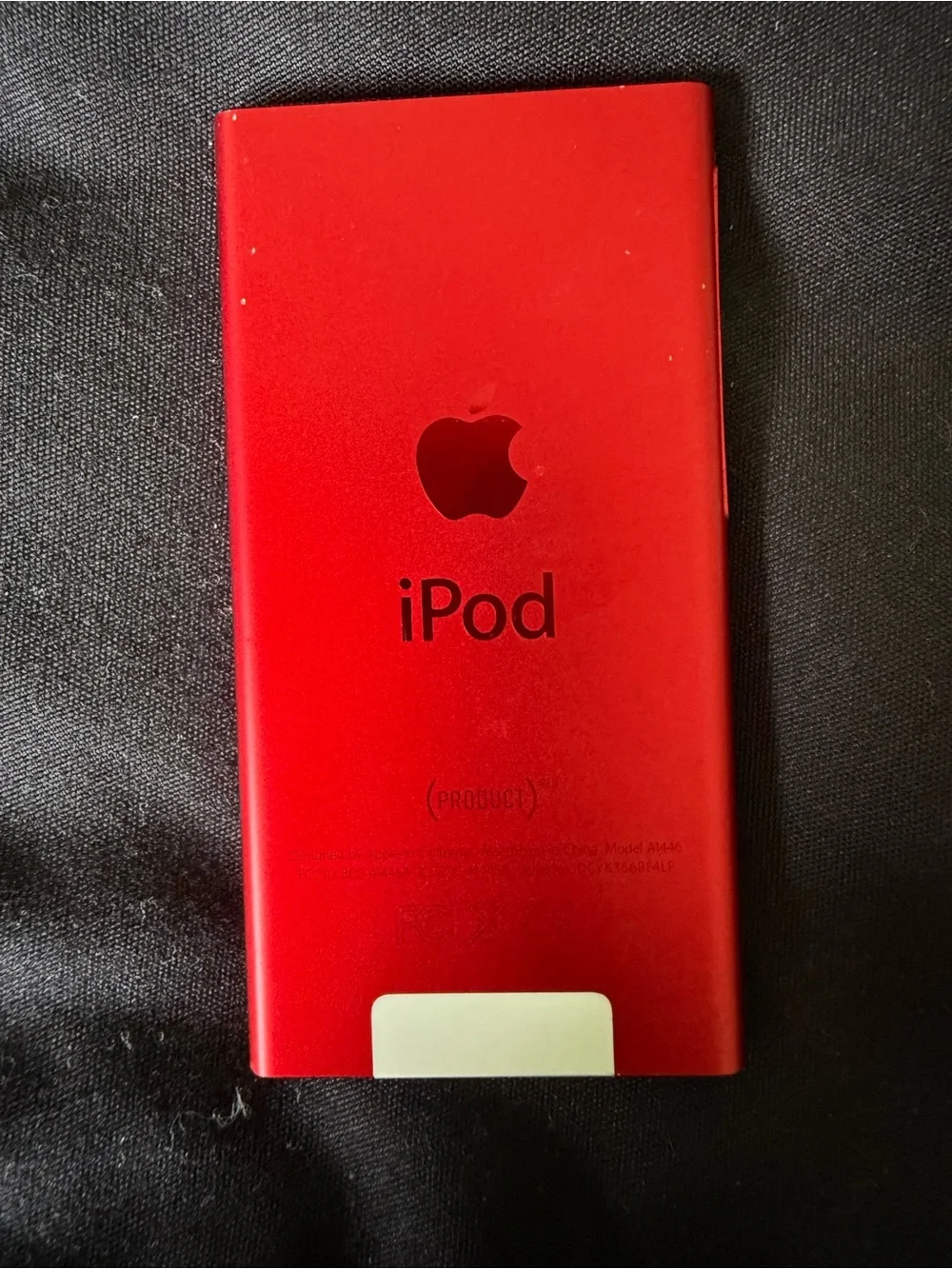 Apple iPod in Vibrant Red